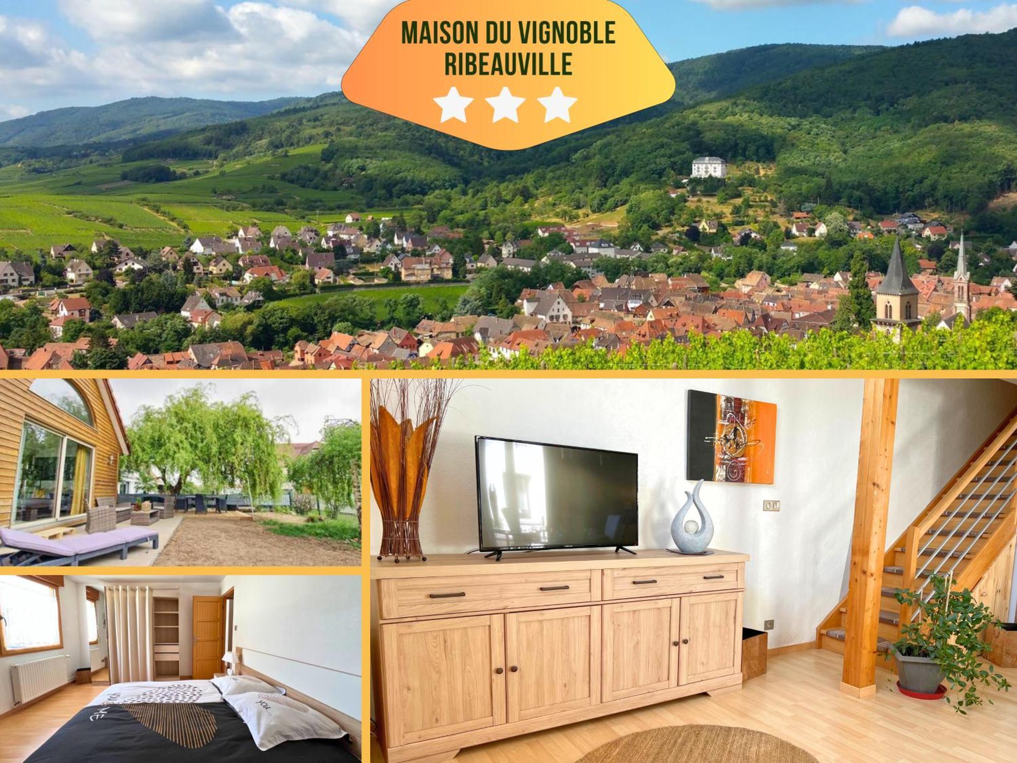 Maison Le Vignoble Avec Jardin - 6 Personnes Ribeauvillé Exterior photo